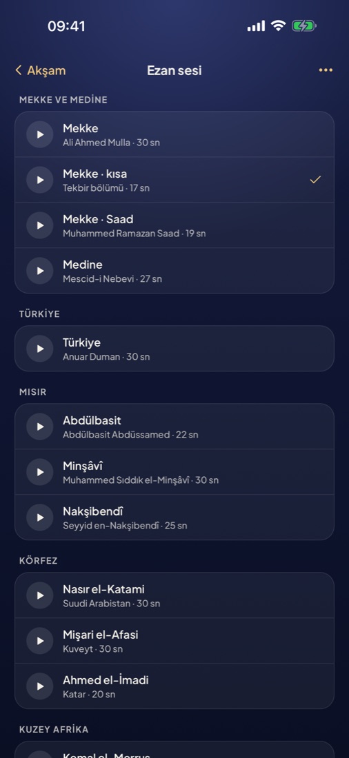 Ezan sesleri